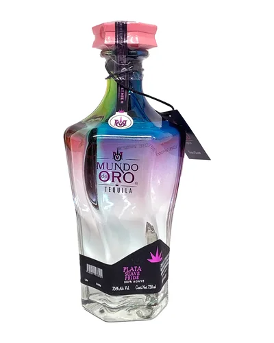Tequila Mundo de Oro Plata Suave Pride