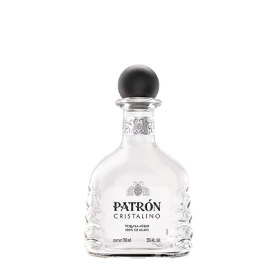 Tequila Patron Añejo Cristalino 700 ml