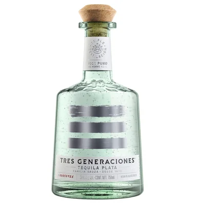 Tequila Plata Tres Generaciones 750 ml