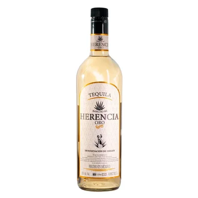 Tequila Rancho Mi Herencia Oro 1 L