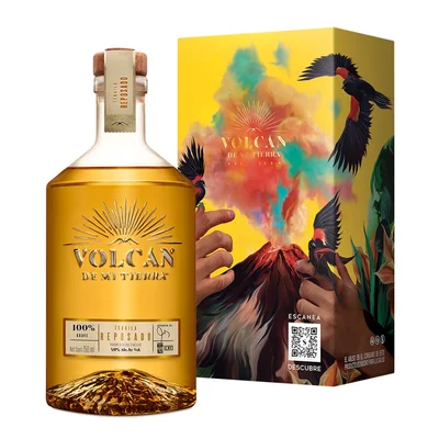 Tequila Reposado Volcán de mi Tierra Ricardo Luevanos 750 ml