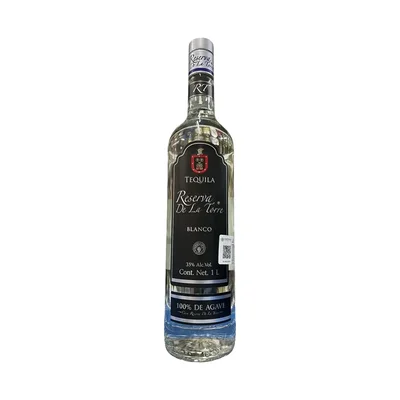 Tequila Reserva de la Torre Blanco 1000 ml Tda