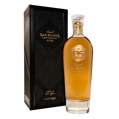 TEQUILA SAN MATIAS AÑEJO 135 ANIVERSARIO 750ML