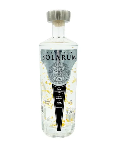 Tequila Solarum con Oro Blanco 750 ml