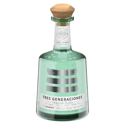 Tequila Tres Generaciones Plata 700 ml.
