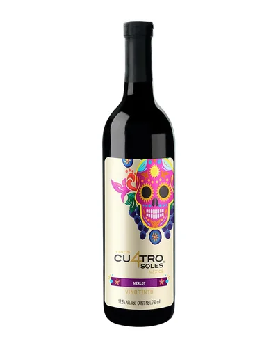 Vino 4soles Merlot 750 ml