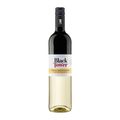 Vino Blanco Black Tower Gewurztraminer 750ml