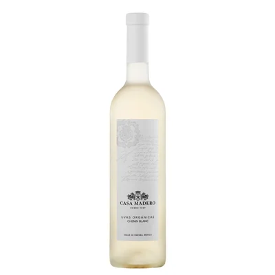 VINO BLANCO CASA MADERO CHENIN BLANC ORGANICO 750ML