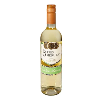 Vino Blanco Chileno Santa Rita 3 Medallas Dulce 750ml