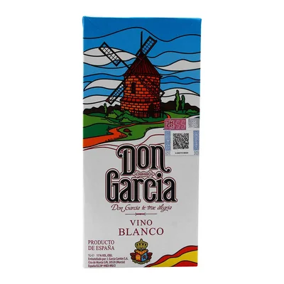 Vino Blanco Español Don Garcia de 1000ml
