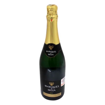 Vino Blanco Español Marques de Moja Espumoso Cava de 750ml