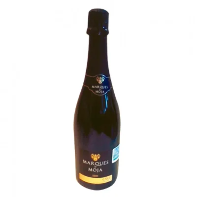 Vino Blanco Español Marques de Moja Espumoso Cava Semi Seco 750ml