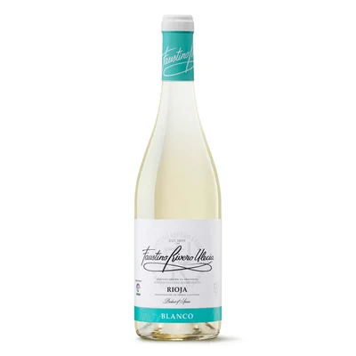 Vino Blanco Español Rioja Faustino Rivero 750ml