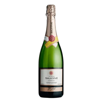 Vino Blanco Espumoso Mexicano Sala Vive Semi 750 ml