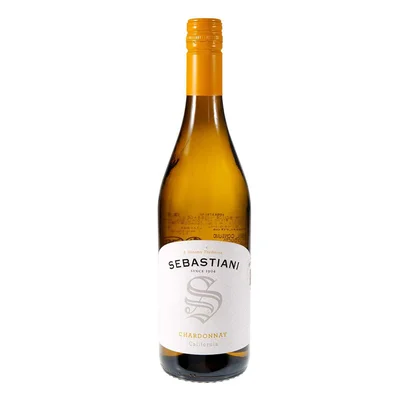Vino Blanco Estadounidense Sebastiani Chardonnay California 750ml