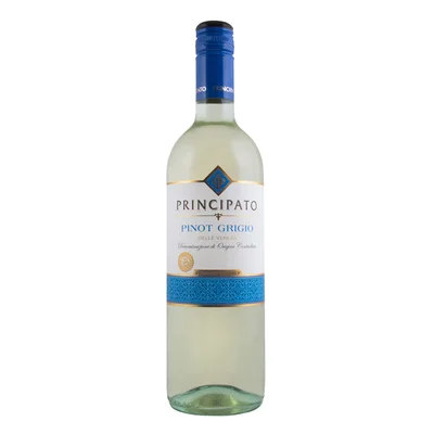 Vino Blanco Italiano Principato Pinot Grigio 750 ml