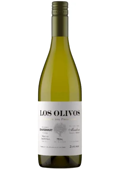 Vino Blanco Los Olivos Chardonnay 750 mL