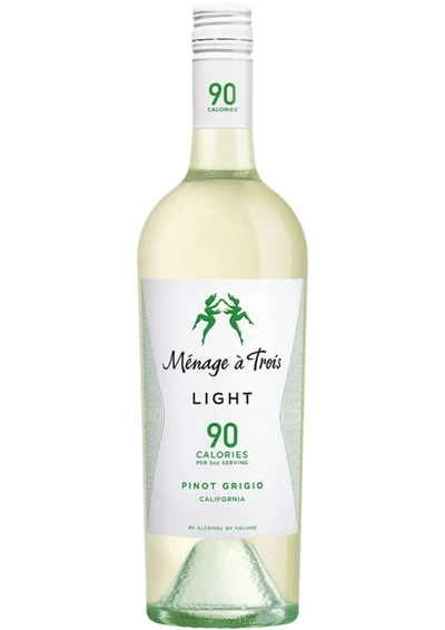 Vino Blanco Ménage à Trois Light Pinot Grigio 750 mL