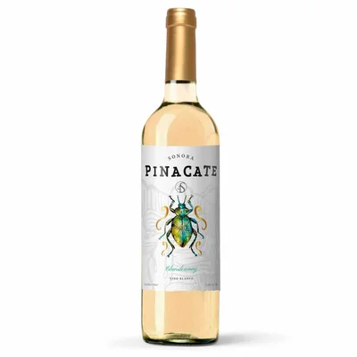Vino Blanco Mexicano Pinacate Insecto Chardonnay 750 ml