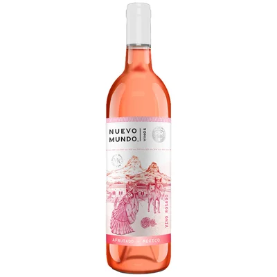 Vino Rosado Afrutado Nuevo Mundo México 750ml