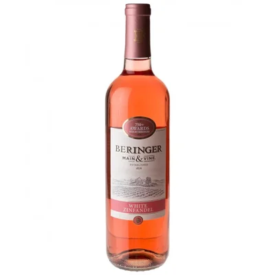 VINO ROSADO BERINGER WHITE ZINFANDEL 750ML
