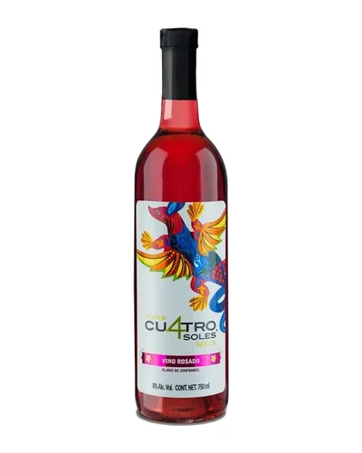 Vino Rosado Cuatro Soles 750 ml