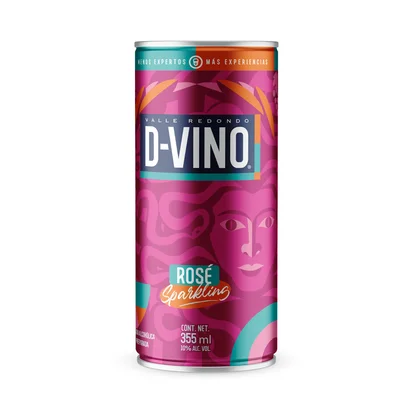 Vino Rosado DVino Rosa Lata 355 ml