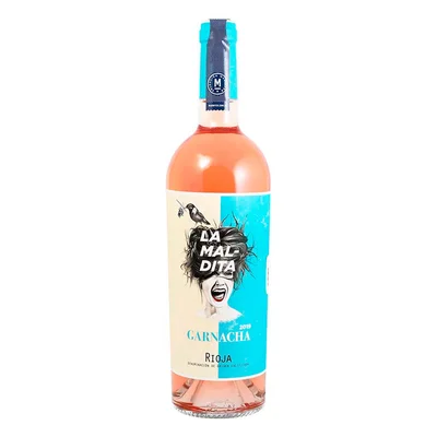 Vino Rosado Español La Maldita de 750 ml