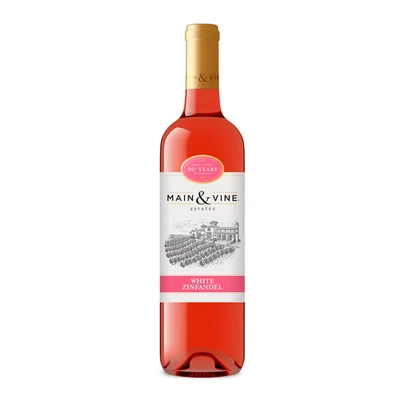 Vino Rosado Main & Vine White Zinfandel 750 ml
