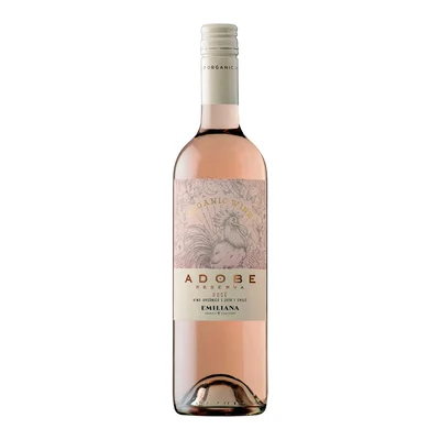 Vino Rosado Orgánico Adobe 750 Ml