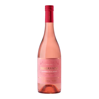Vino Rosado Reservado Lambrusco Rosado 750ml