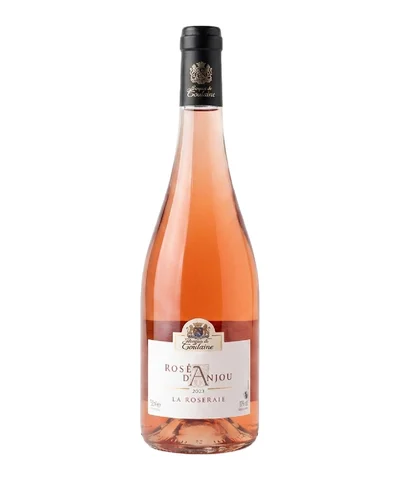 Vino Rosado Rosé D'anjou La Roseraie las Caves 750 ml