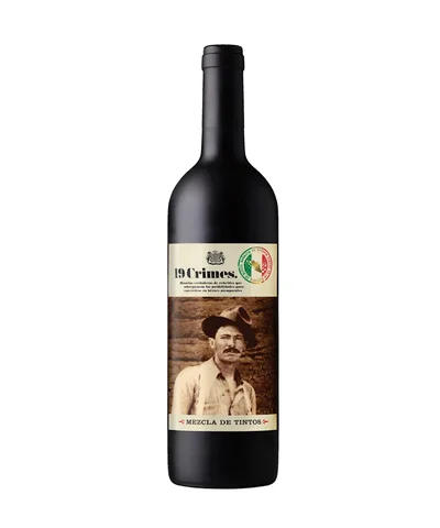 Vino Tinto 19 Crimes Mezcla Tintos México 750 ml