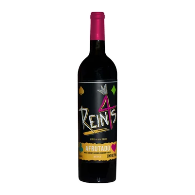 VINO TINTO 4 REINAS AFRUTADO 750ML