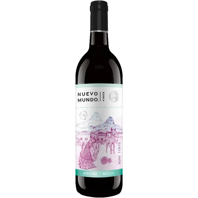 Vino Tinto Afrutado Nuevo Mundo México 750ml