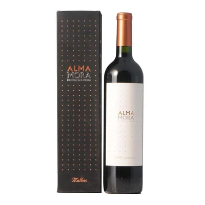 VINO TINTO ALMA MORA MALBEC 750ML