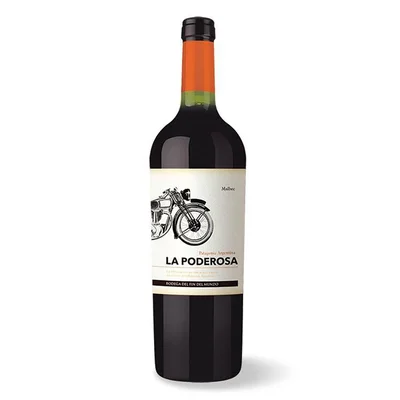 Vino Tinto Argentino La Poderosa Malbec 750ml