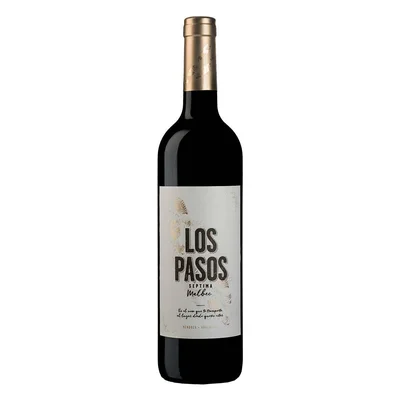 Vino Tinto Argentino Los Pasos Malbec 750ml