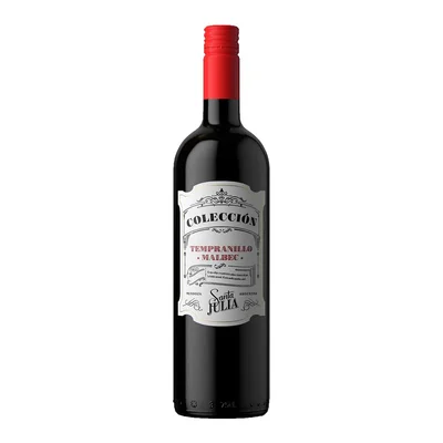 Vino Tinto Argentino Santa Julia Colección Tempranillo Malbec 750ml