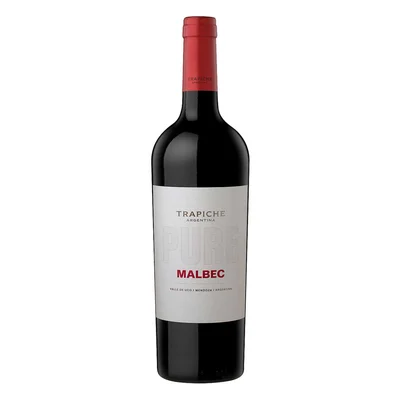Vino Tinto Argentino Trapiche Pure Malbec 750ml