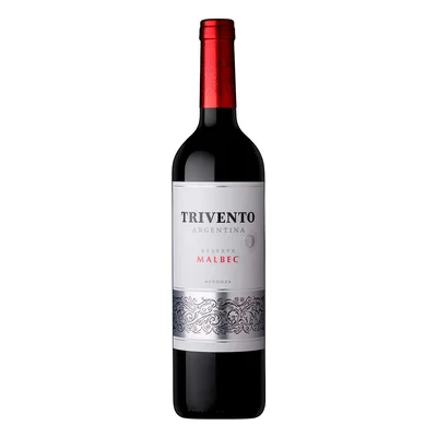 Vino Tinto Argentino Trivento Reserve Malbec 750ml