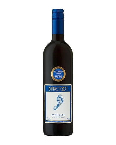 Vino Tinto Barefoot Merlot 750 ml