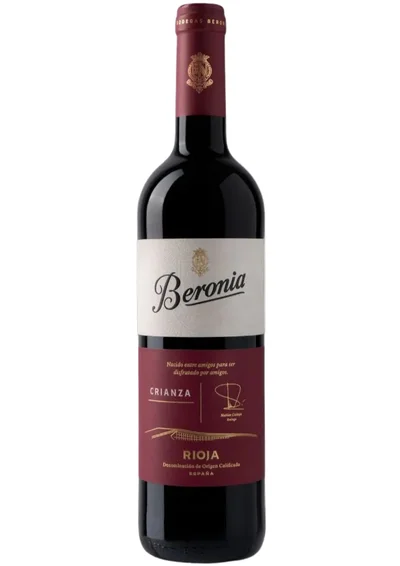 Vino Tinto Beronia Crianza 750 mL (OFERTA EXCLUSIVA EN LÍNEA)