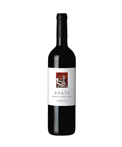 Vino Tinto Cabernet Sauvignon Merlot Enate 500 ml