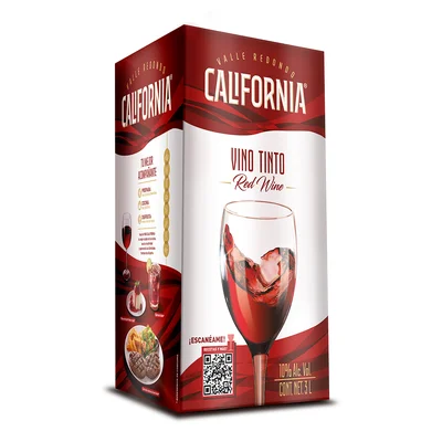 VINO TINTO CALIFORNIA 3000ML