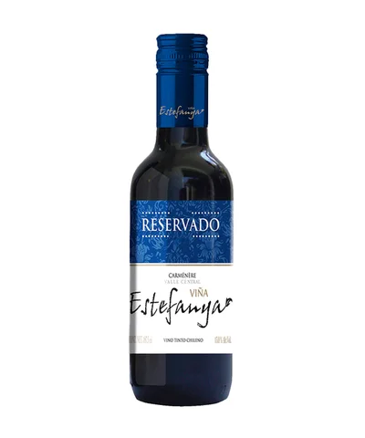 Vino Tinto Carménère Reservado Estefanya 187 ml