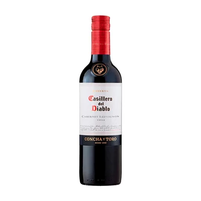 Vino Tinto Casillero Del Diablo Cabernet Sauvignon 375 Ml
