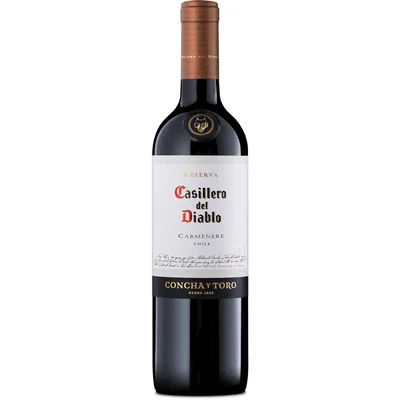 Vino Tinto Casillero del Diablo Carmenere 750 ml