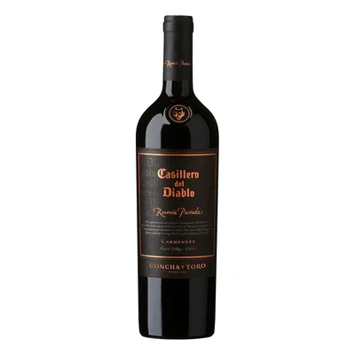 VINO TINTO CASILLERO DEL DIABLO CARMENERE 750ML