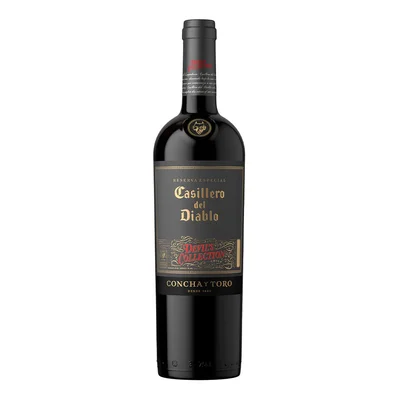 VINO TINTO CASILLERO DEL DIABLO RESERVA DEVIL'S COLLECTION 750ML